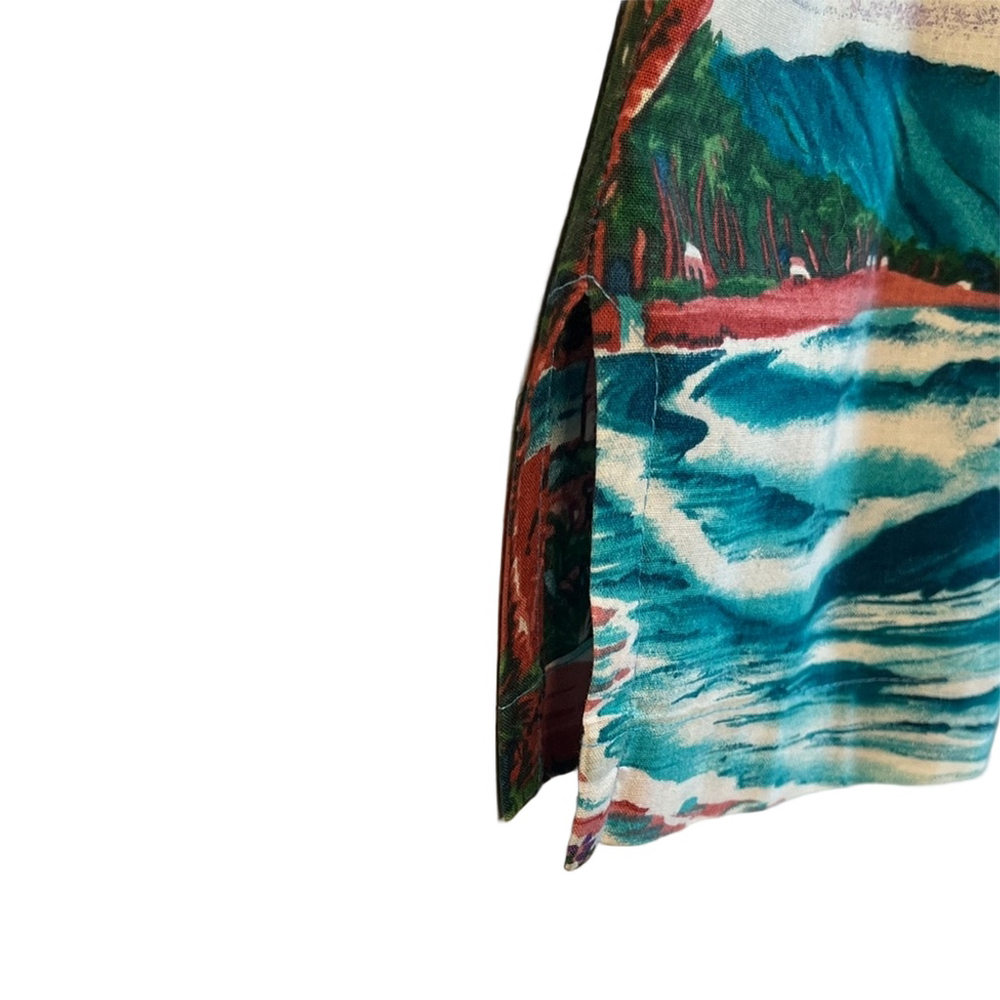 Tropical Print Men's Shirt - Picture 4 of 4